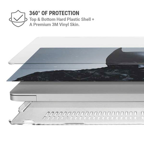 DC Comics Arkham Origins Batman MacBook Air 15in (2023-2025) Case plus Skin